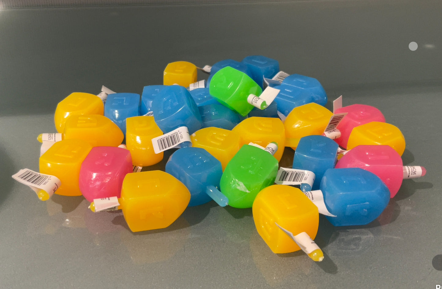 Dreidels Glow in the dark