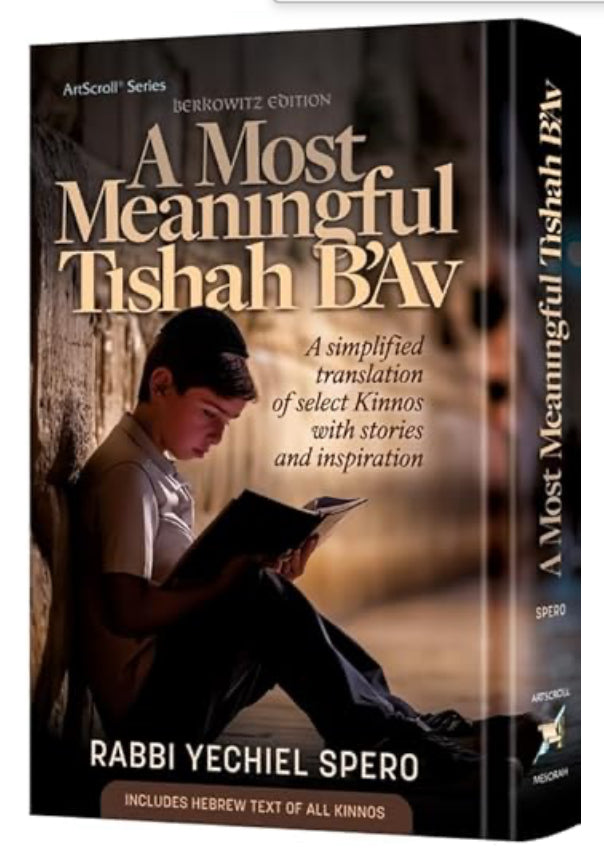 A Most Meaningful Tishah B'Av A simplified translation of select Kinnos with stories and inspiration by Rabbi Yechiel Spero (Author)