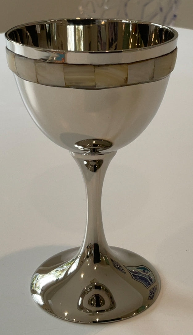 Silver Plated Kiddish Cup #11531