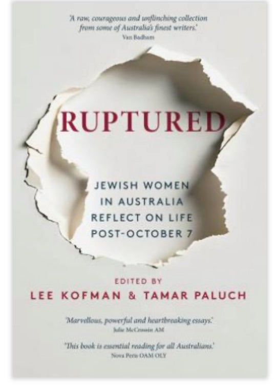 Ruptured Edited by Lee Kofman and Tamar Paluch