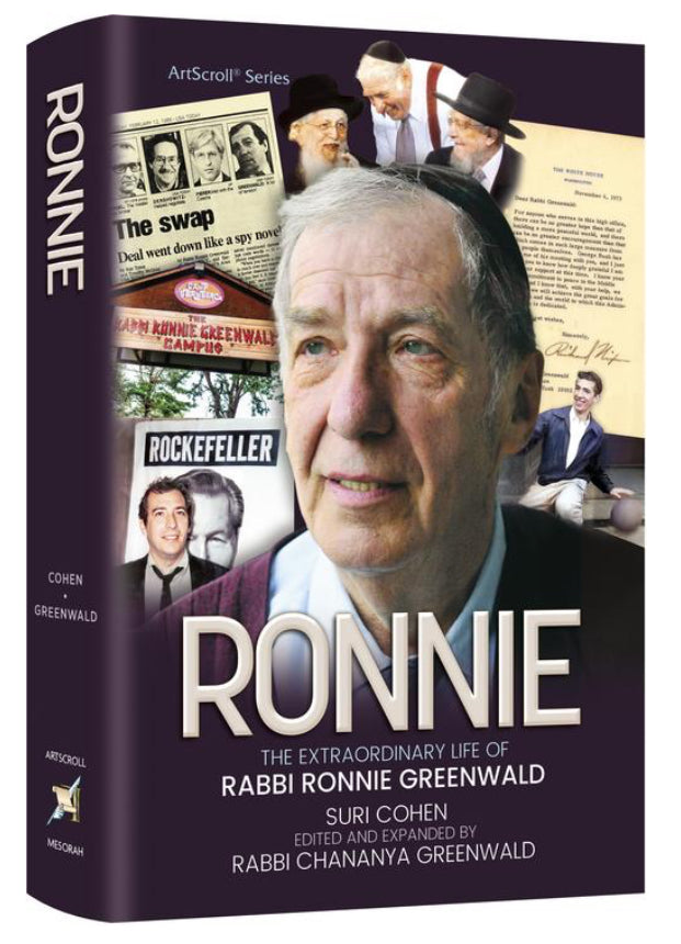 Ronnie The Extraordinary Life of Rabbi Ronnie Greenwald By Suri Cohen (Author) Rabbi Chananya Greenwald