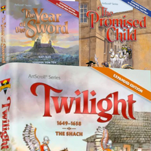 Load image into Gallery viewer, Avner Gold Novels: "The Promised Child" "Twilight" "The Year of the Sword"