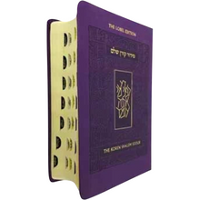 Load image into Gallery viewer, Koren Shalem Siddur with TABS 😍! Pink, Turquoise, Purple or Grey - Pocket size