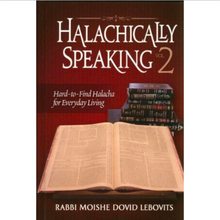 Load image into Gallery viewer, Halachically Speaking - 8 Individual Volumes