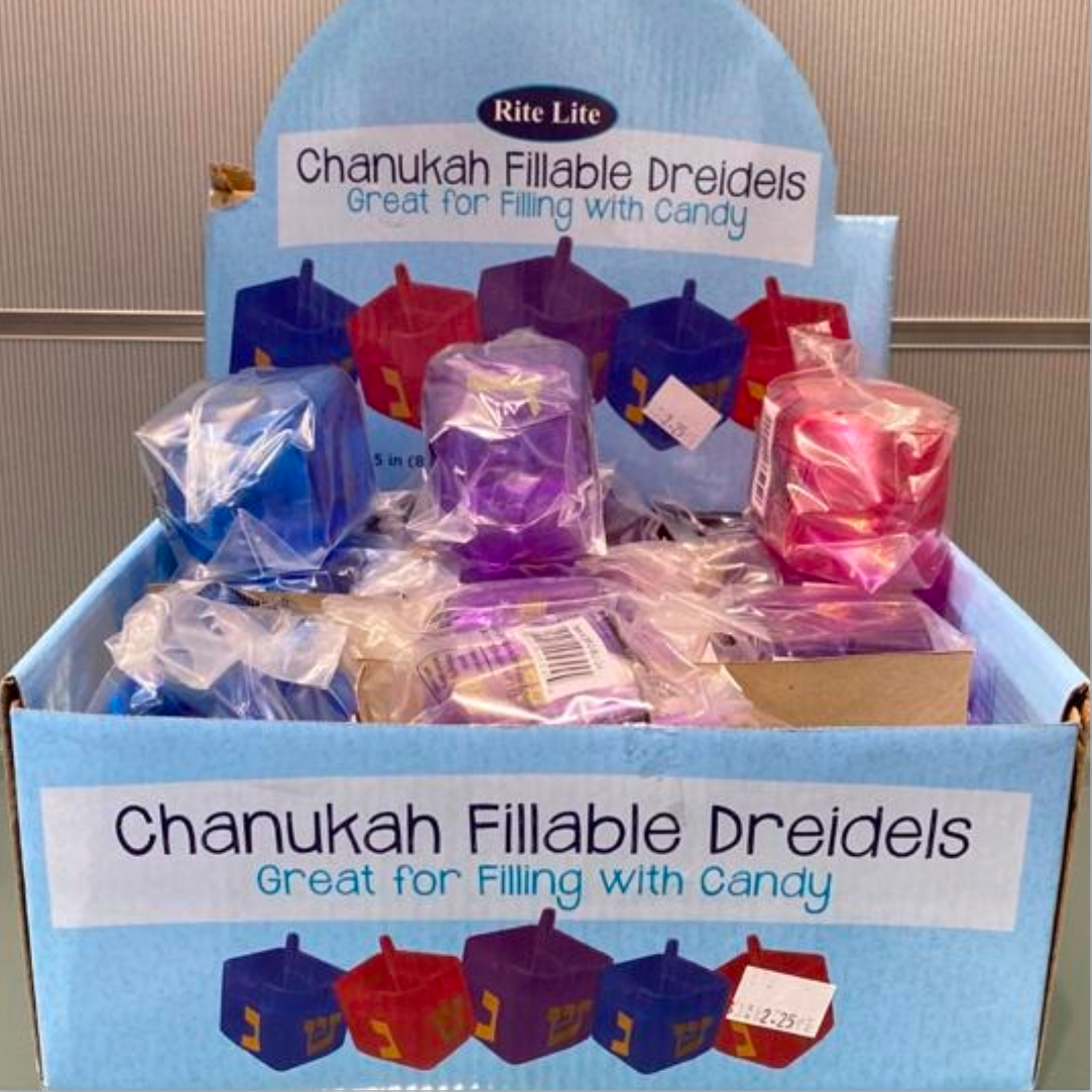 Dreidels - Candy Fillable