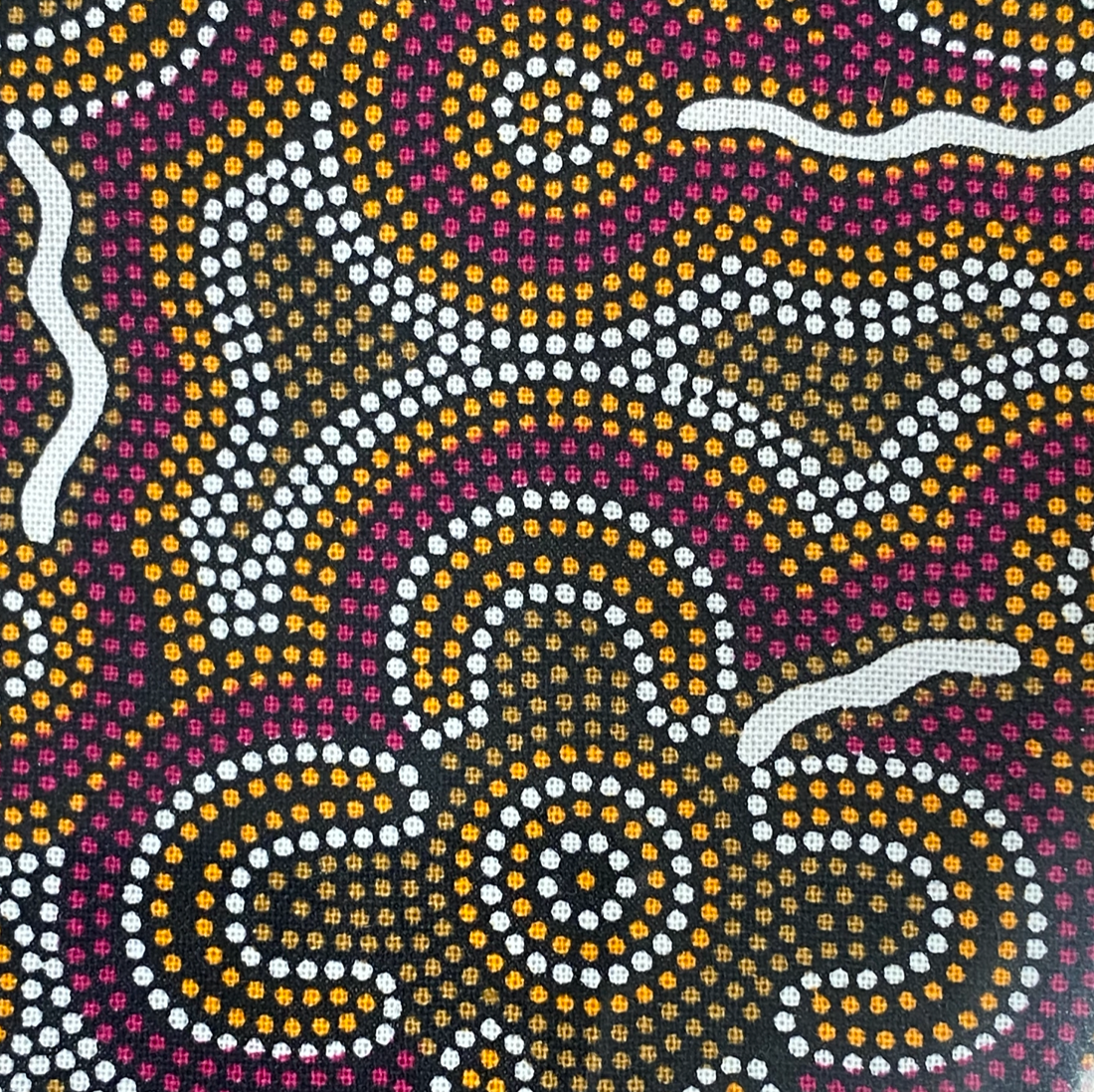 Aboriginal Challah Cover - Shabbat and Yom Tov - Design 2