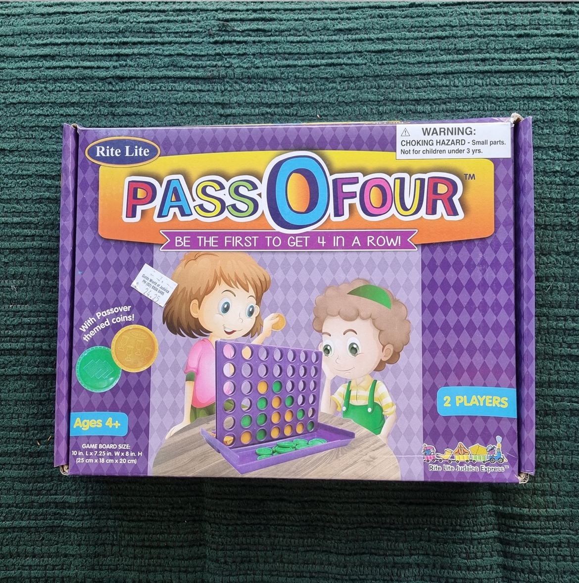PassOfour - Passover Connect Four