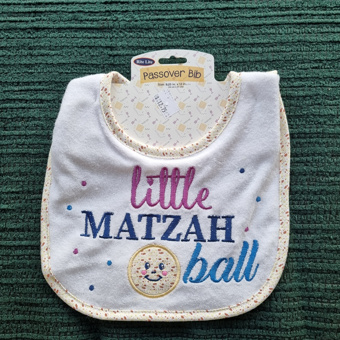 Matzah Ball Bib