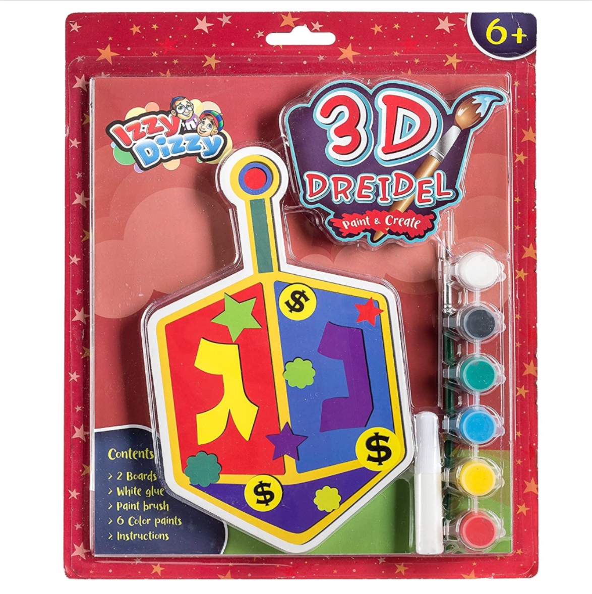 Izzy ‘n’ Dizzy Chanukah 3D Paint and Create Kit