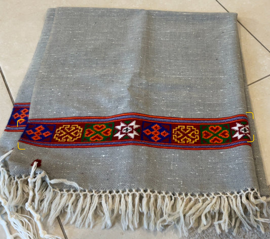 Handmade wool tallis