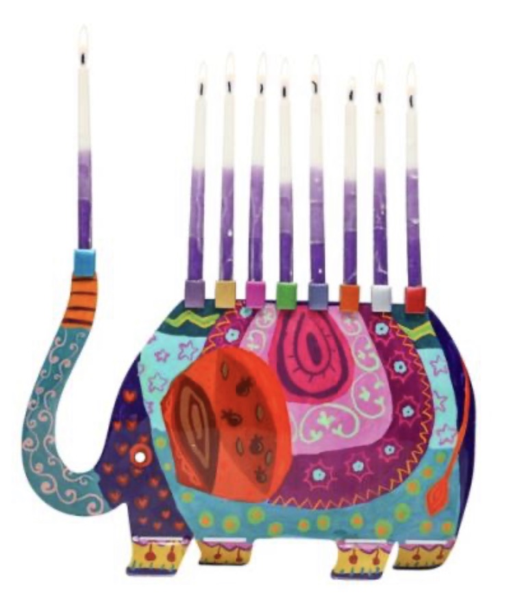 Emanuel Elephant Menora (EM-HAO1)