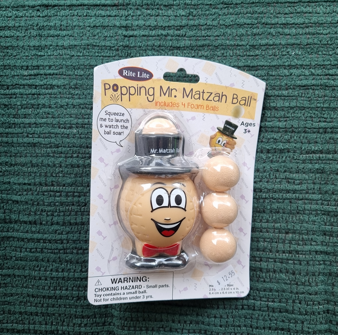 Popping Mr. Matzah Ball