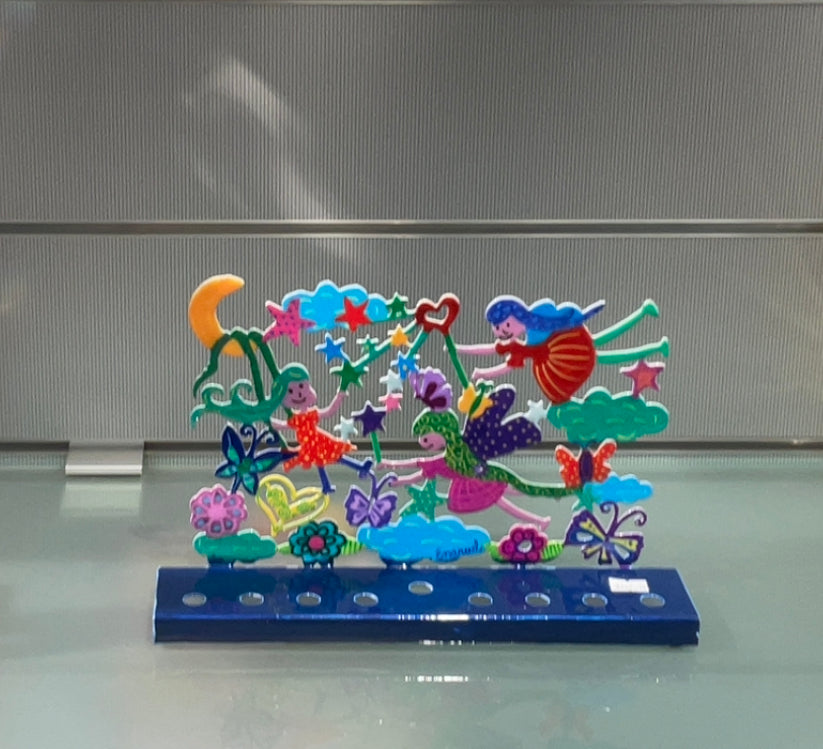 Emanuel  Fairies menorah