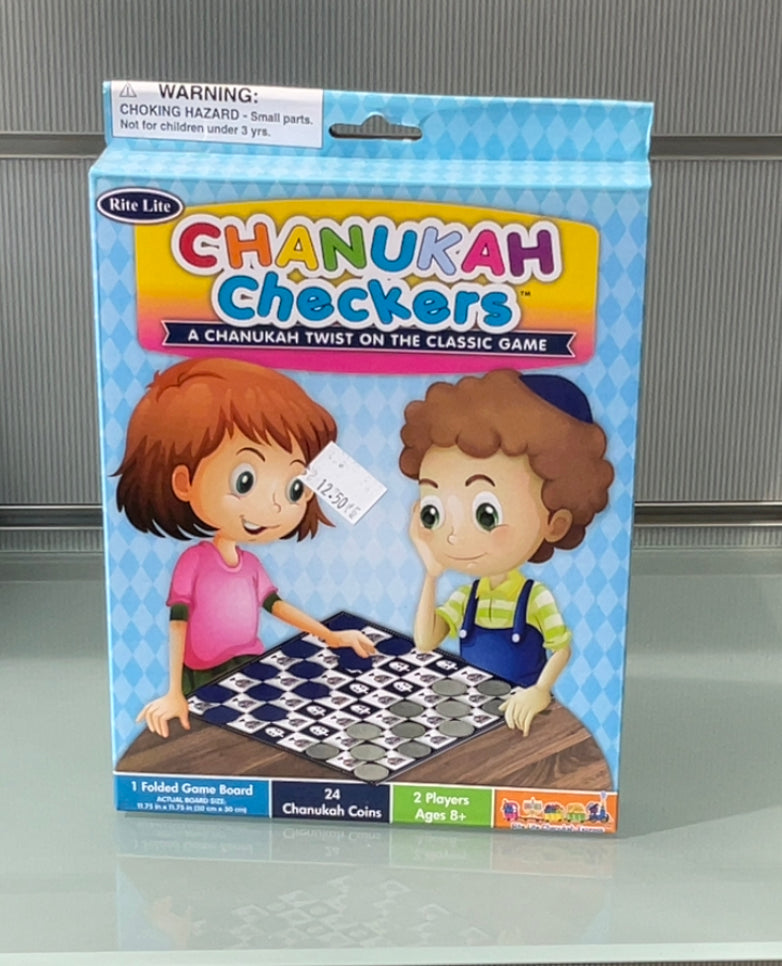 Chanukah checkers