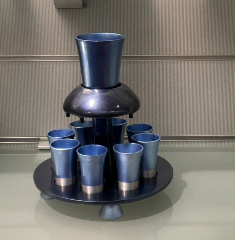 Emanuel blue wine fountain