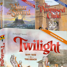 Load image into Gallery viewer, Avner Gold Novels: &quot;The Promised Child&quot; &quot;Twilight&quot; &quot;The Year of the Sword&quot;
