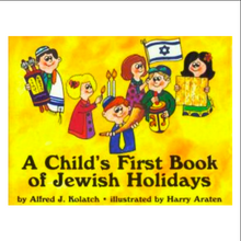 Load image into Gallery viewer, A Child&#39;s First Book of Jewish Holidays
