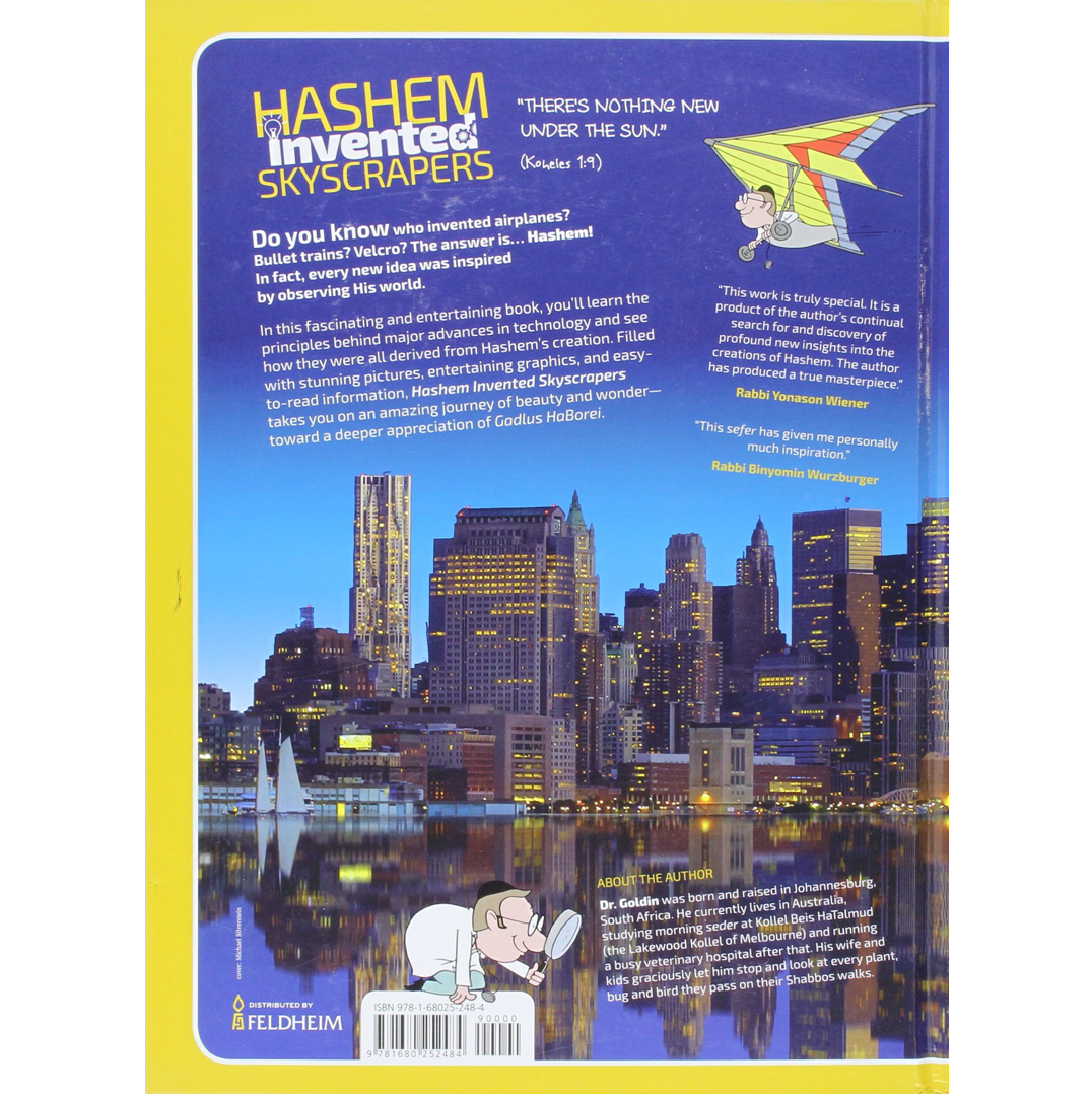 Hashem Invented Skyscrapers - how new ideas merely copy the Creator