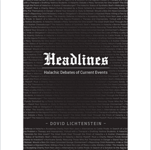 Load image into Gallery viewer, Headlines: Halachic Debates of Current Events Volume 1/Volume 2/Volume 3
