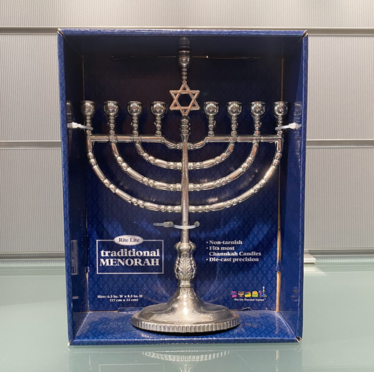 Rite Lite Traditional Hanukkah Menorah