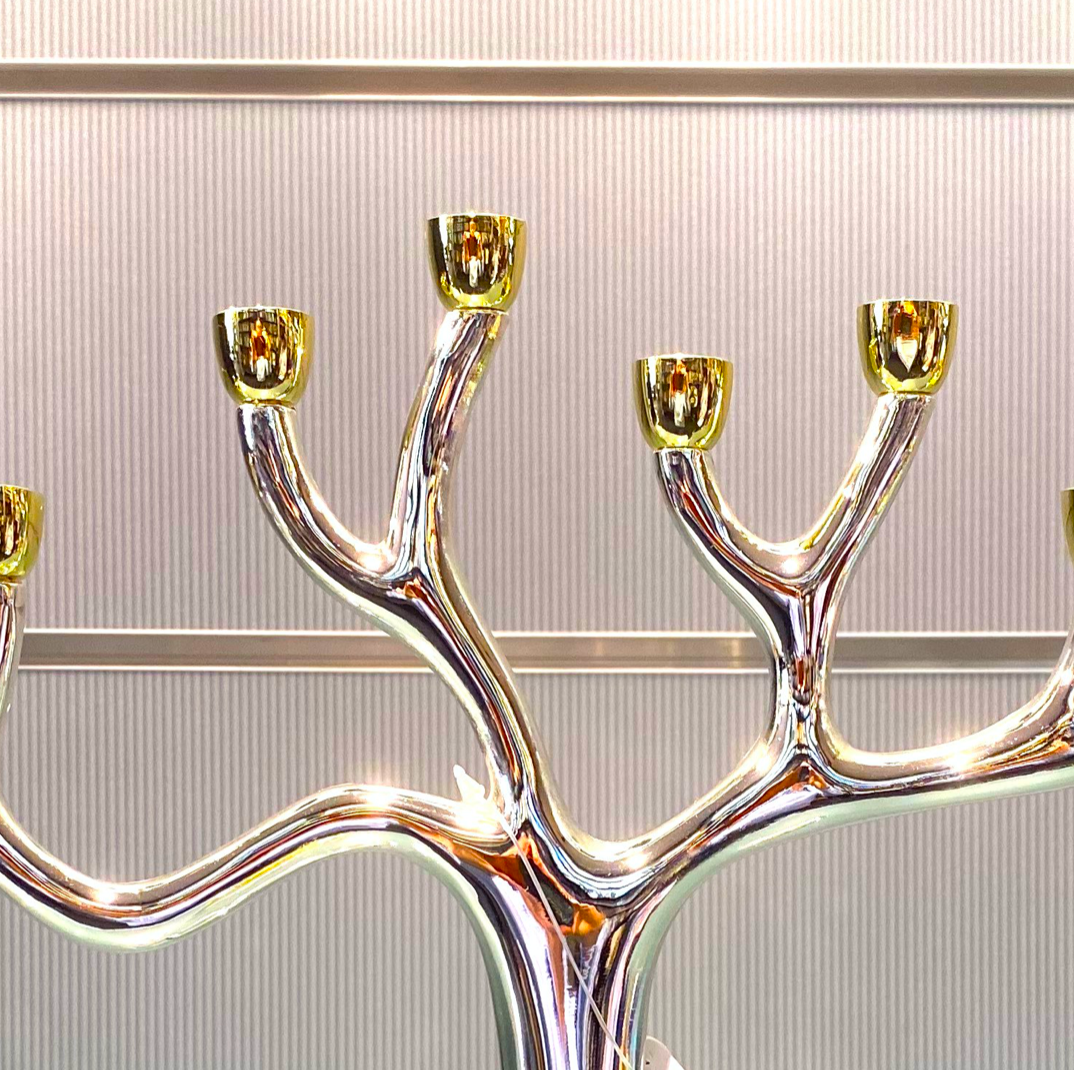 Tree of Life Chanukah Menorah