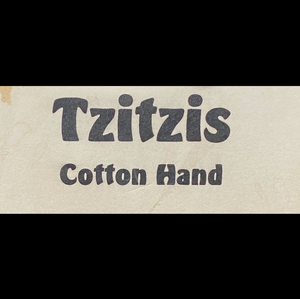 Cotton Hand Made Tzitzit