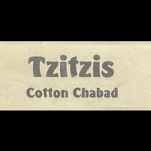 Load image into Gallery viewer, Cotton Tzitzit - Chabad
