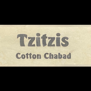Cotton Tzitzit - Chabad