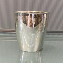 Load image into Gallery viewer, HAZORFIM Sterling Silver Kiddush Cup - Design 2
