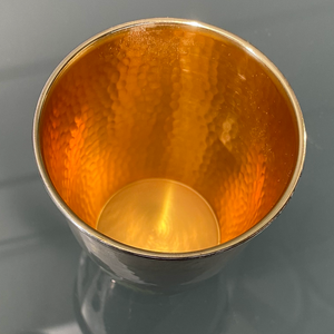 HAZORFIM Sterling Silver Kiddush Cup - Design 2