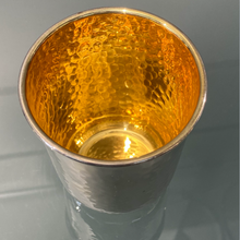 Load image into Gallery viewer, HAZORFIM Sterling Silver Kiddush Cup - Design 3
