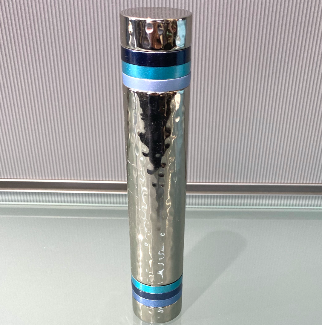 Emanuel Havdalah Spice Holder - Blue Stripes