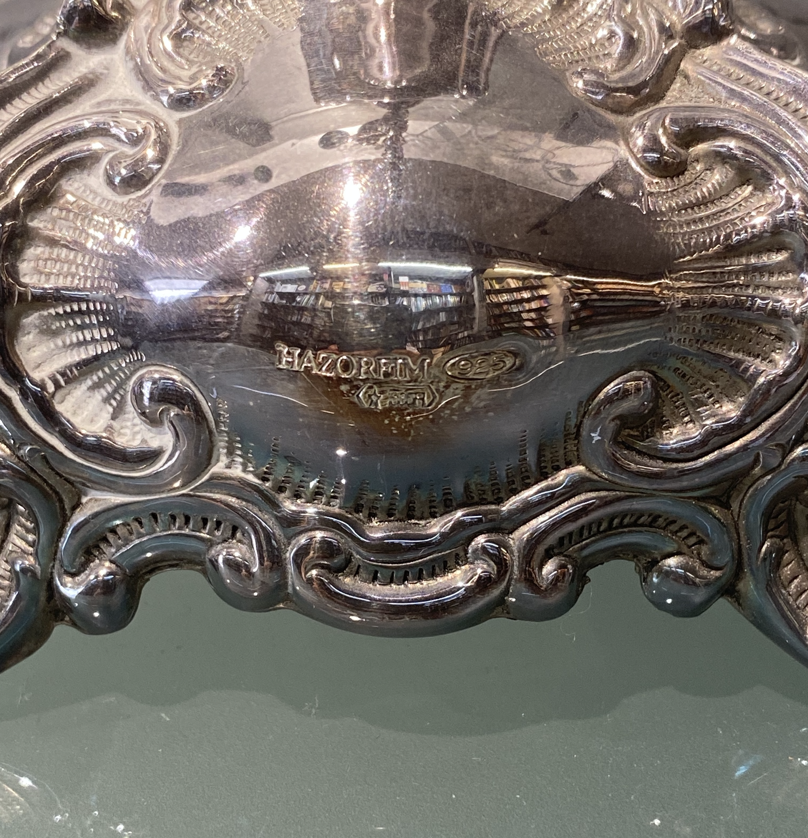 HAZORFIM Chanukah Menorah Sterling Silver - Design 2