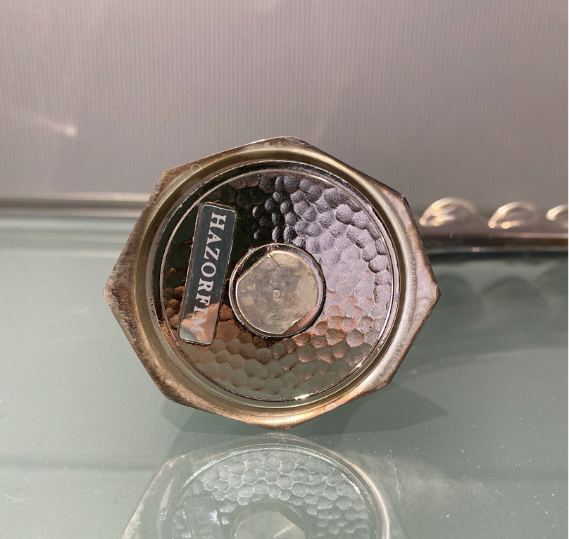 HAZORFIM Chanukah Menorah Sterling Silver - Design 4