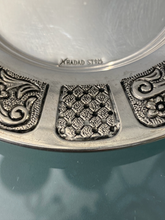 Load image into Gallery viewer, HADAD Sterling Silver Kiddush Cup Plate - Design 1

