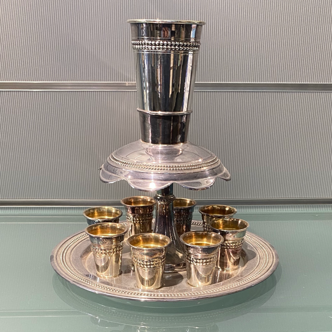 BANDINI Sterling Silver Wine Fountain