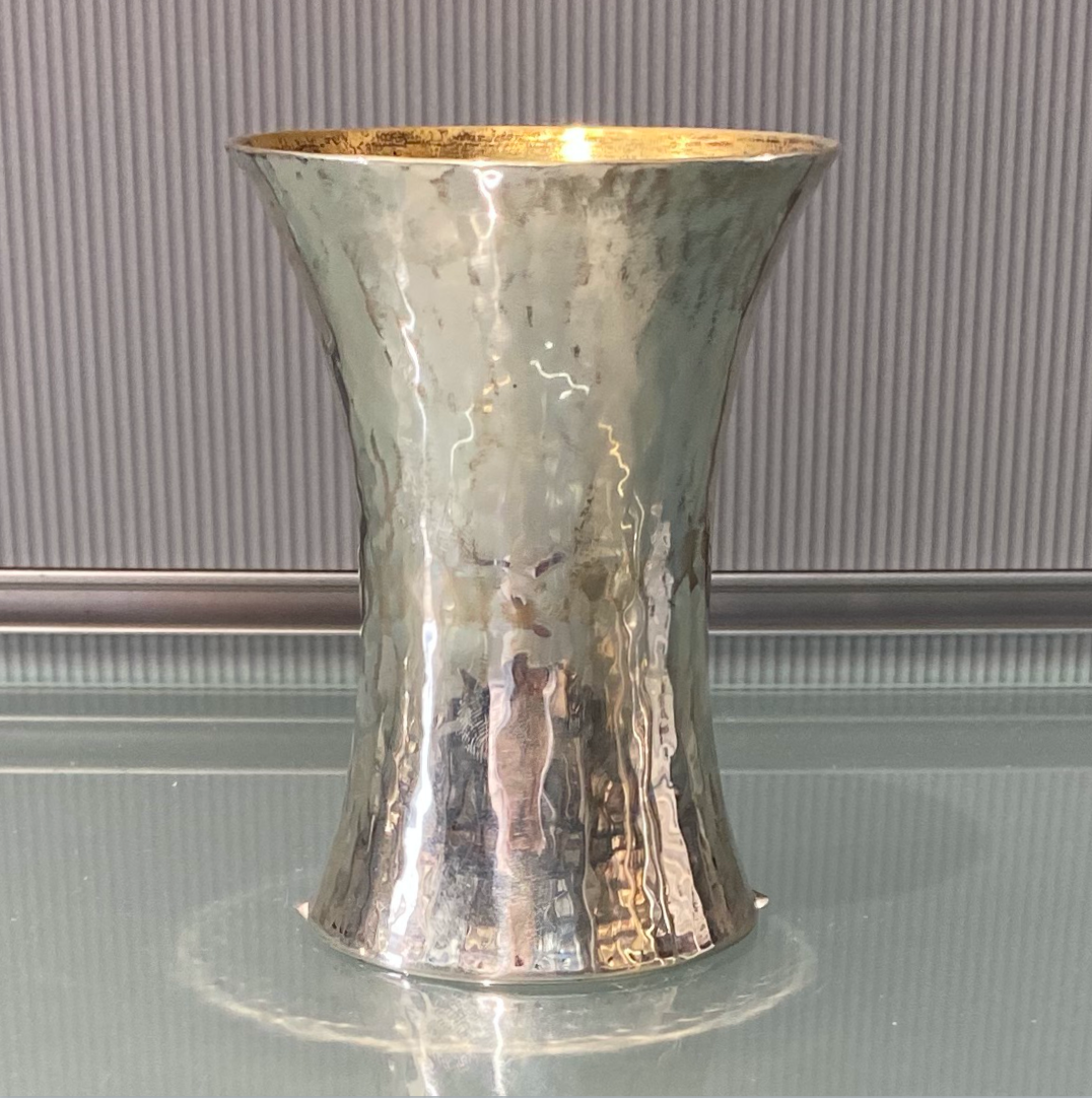 BIER Sterling Silver Handmade Cup - Design 4