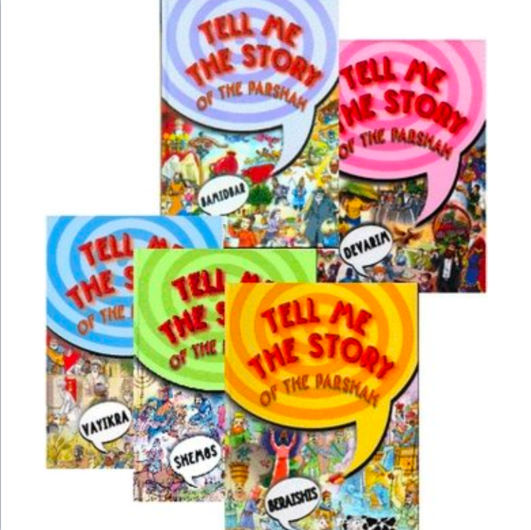 Tell Me the Story of the Parsha - 5 Volume Set