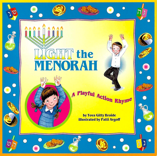Light the Menorah - A Playful Action Rhyme