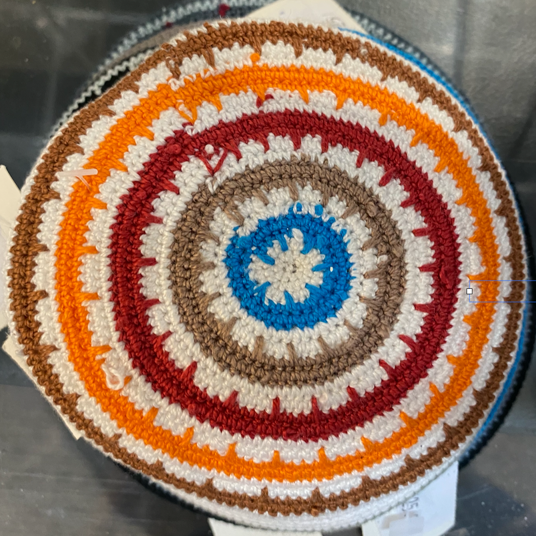 Small Knitted Kippot - Amazing range - available in store