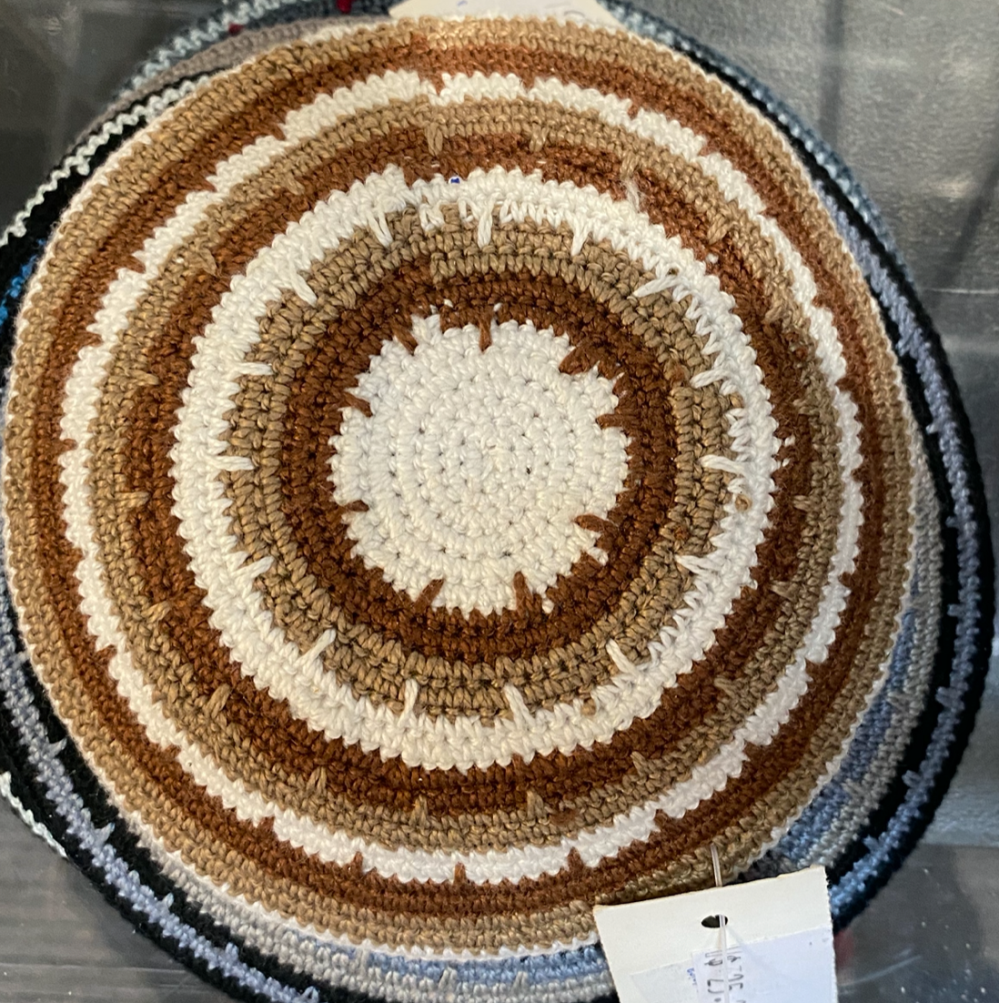 Small Knitted Kippot - Amazing range - available in store