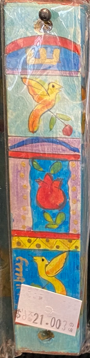 Mezuzot - Colourful Designs - Small