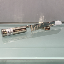 Load image into Gallery viewer, EMANUEL Challah Knife - Silver Stripes
