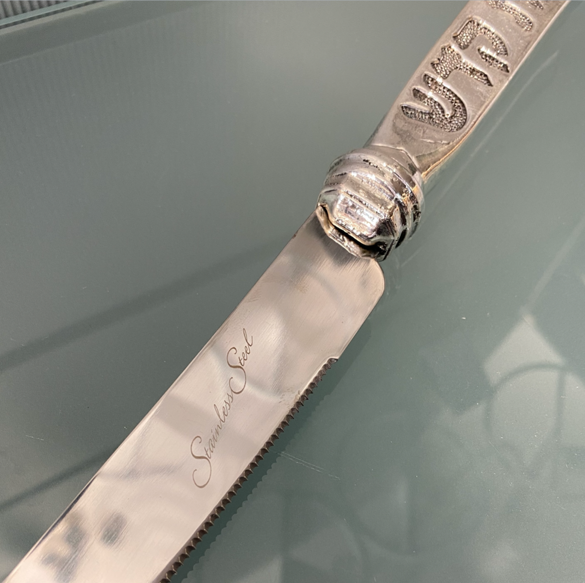 Challah Knife - Shabbat Kodesh - Stainless Steel