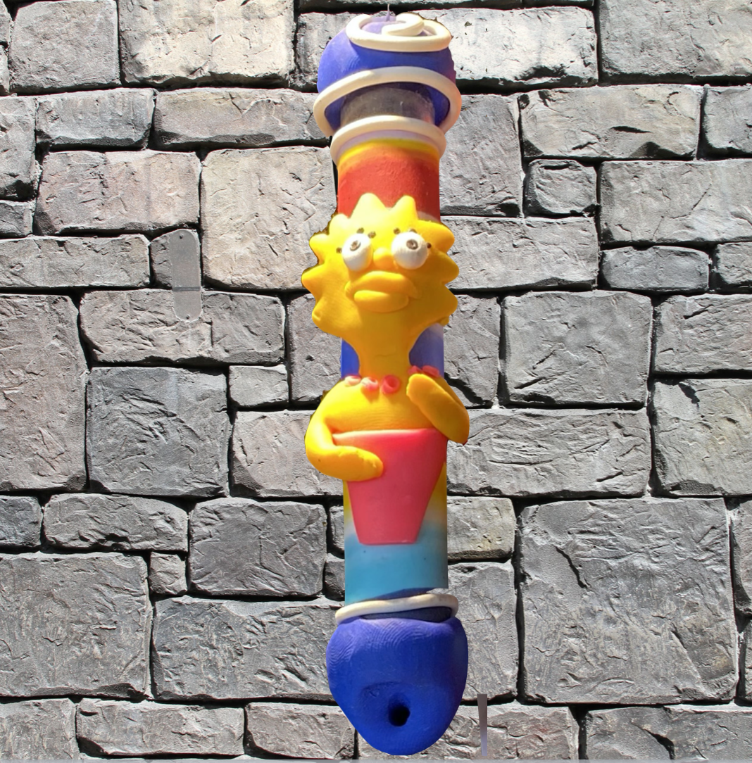 Children's Clay Mezuzah Small - Design 5