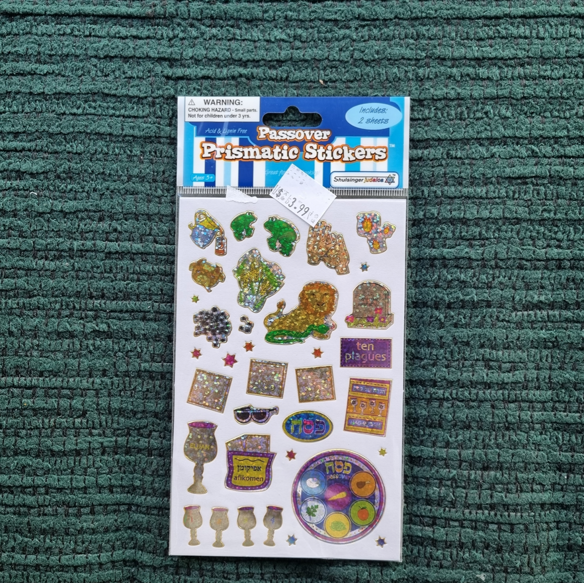 Passover stickers