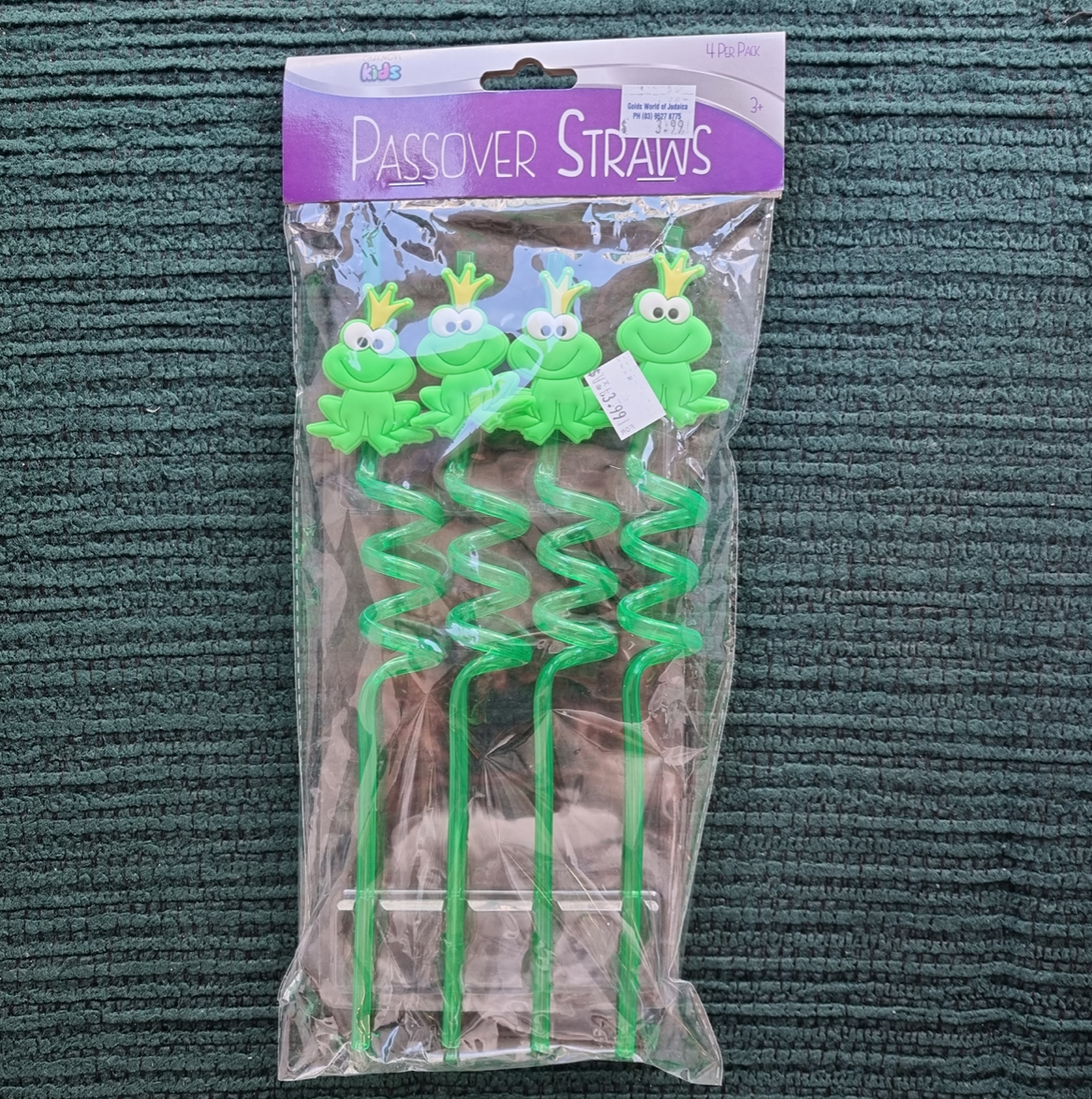 Passover straws