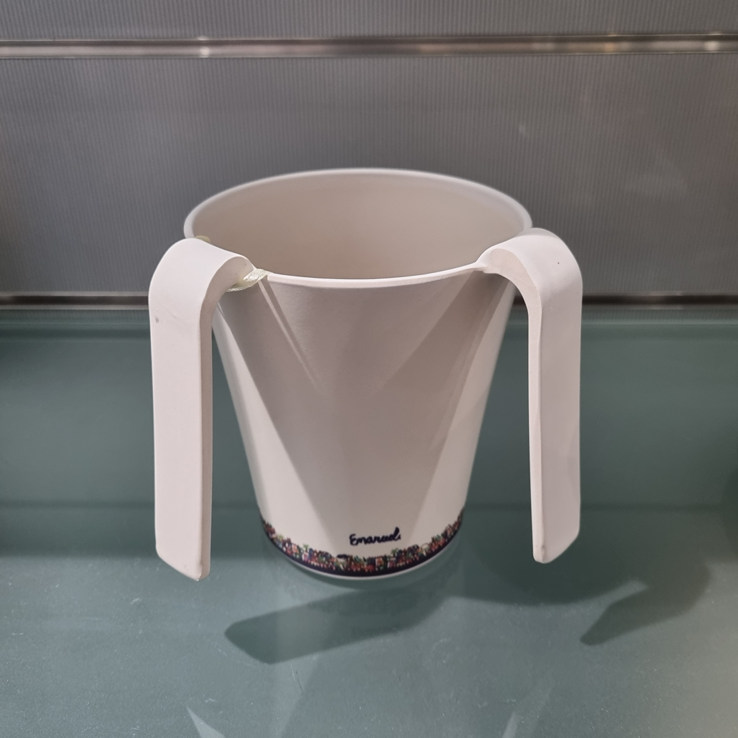 Bamboo Washing Cup - Jerusalem City - Yair Emanuel